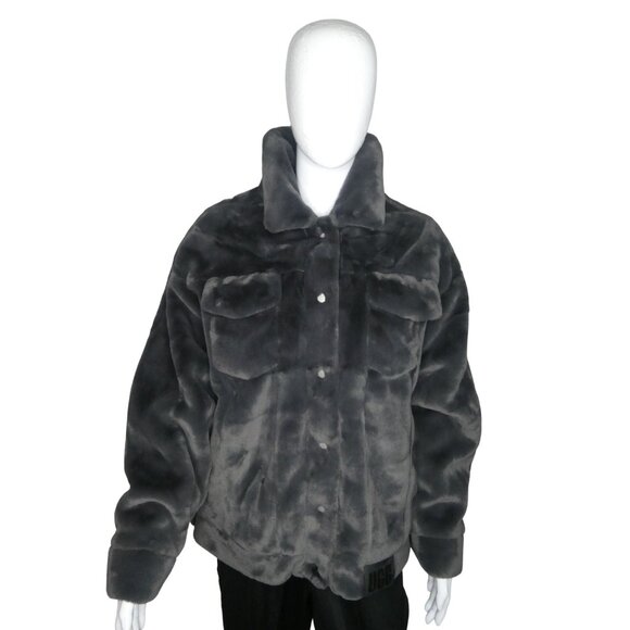 UGG Jackets & Blazers - NWT UGG Frankie Faux Fur Trucker Jacket